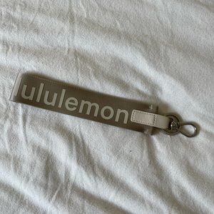 Lululemon Rose Gold Key Chain